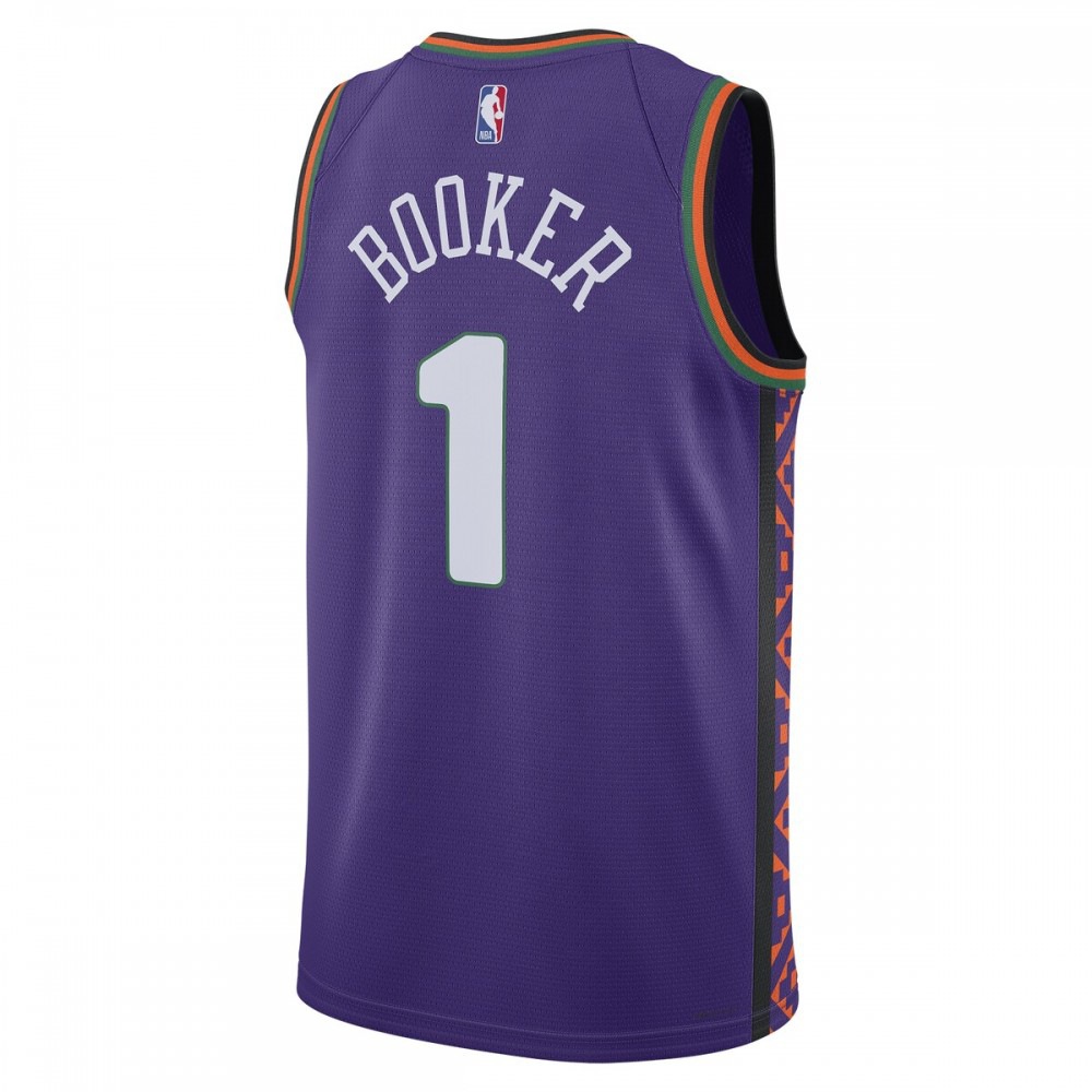 Devin Booker Phoenix Suns Unisex 2024/25 Swingman Player Jersey - City Edition - Purple-Pro Kit Vault | Brand New 26/27 Sports Jerseys